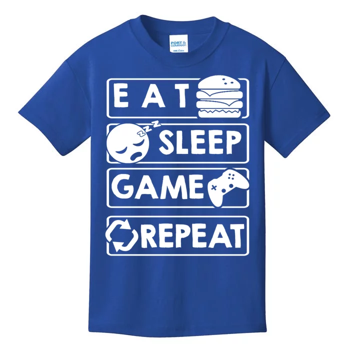 Gaming Eat Sleep Game Repeat Great Gift Kids T-Shirt