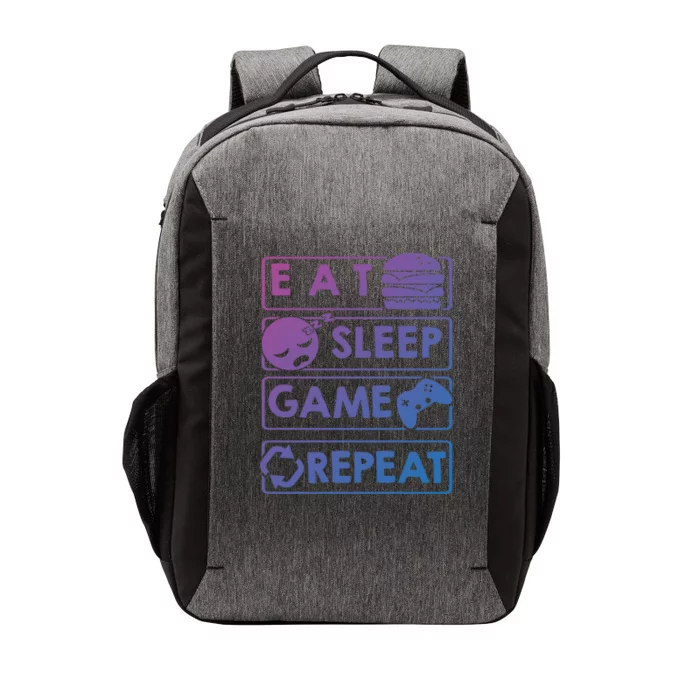 Gaming Eat Sleep Game Repeat Great Gift Vector Backpack