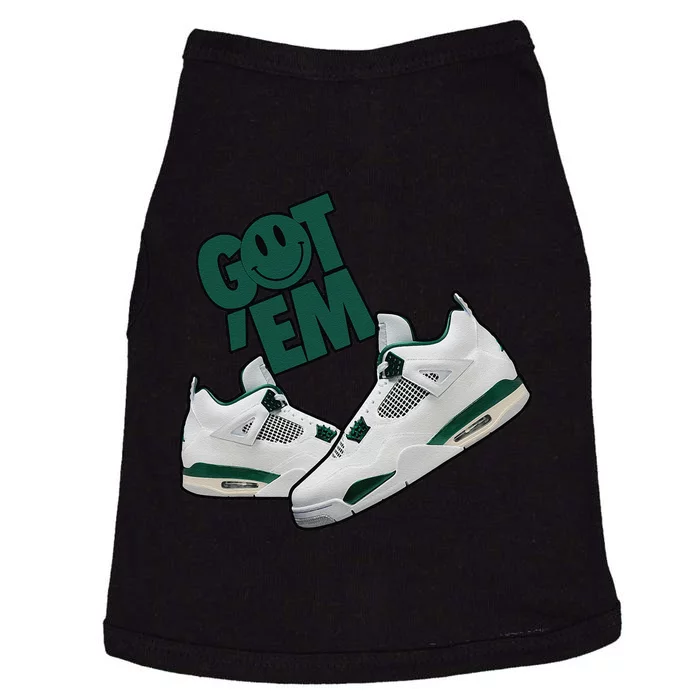 Got Em Smile Matching Oxidized Green 4s Gift Doggie Tank