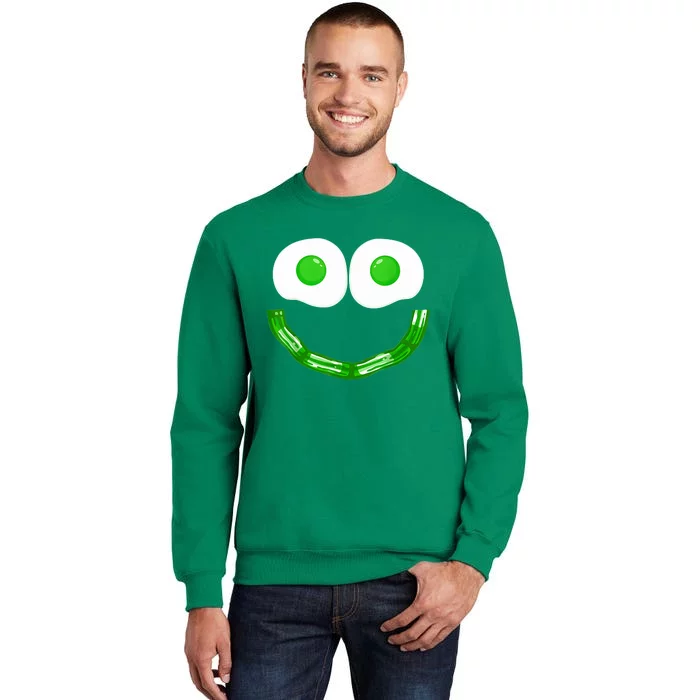 Green Eggs Smile Brunch Breakfast Sweatshirt