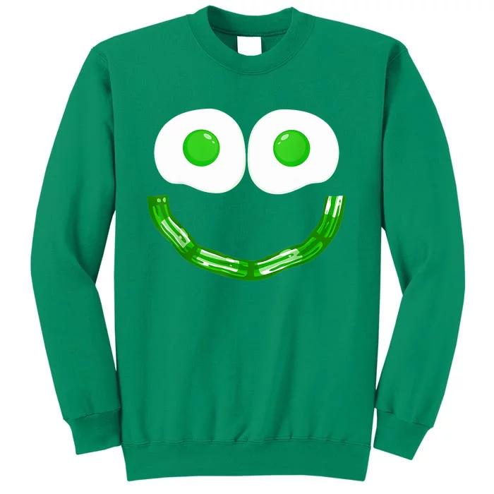 Green Eggs Smile Brunch Breakfast Sweatshirt