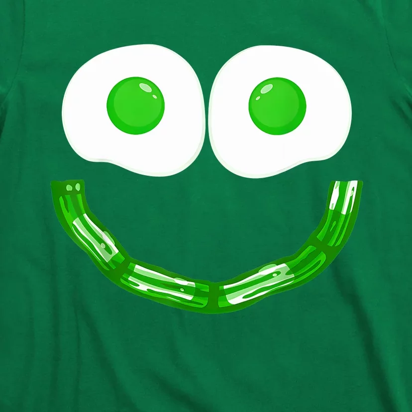 Green Eggs Smile Brunch Breakfast T-Shirt