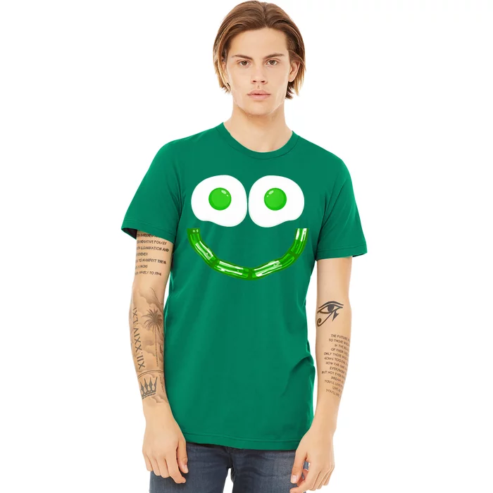 Green Eggs Smile Brunch Breakfast Premium T-Shirt