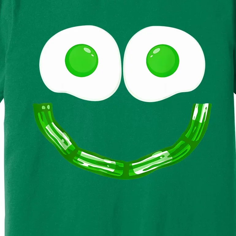 Green Eggs Smile Brunch Breakfast Premium T-Shirt