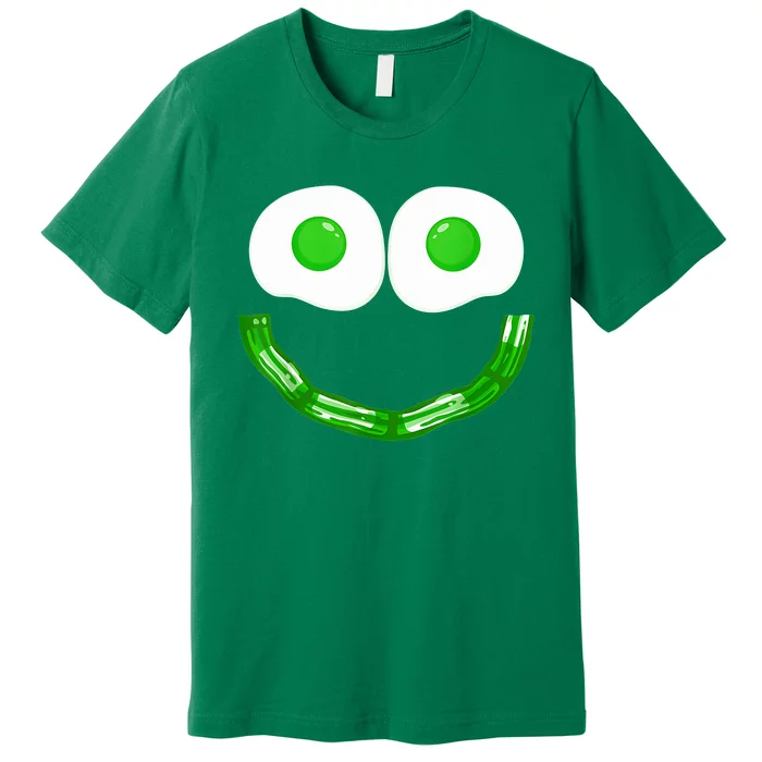 Green Eggs Smile Brunch Breakfast Premium T-Shirt