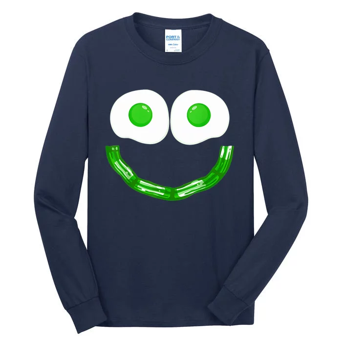 Green Eggs Smile Brunch Breakfast Tall Long Sleeve T-Shirt