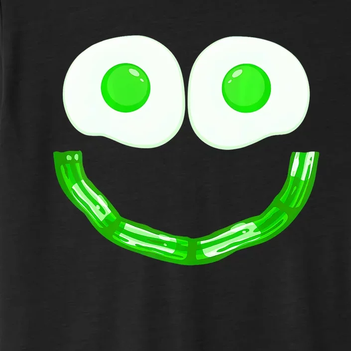 Green Eggs Smile Brunch Breakfast ChromaSoft Performance T-Shirt