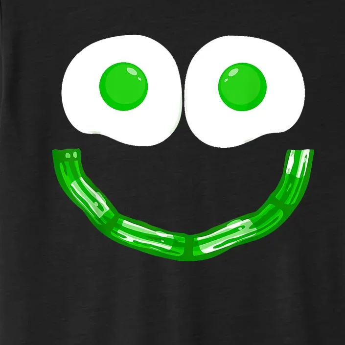 Green Eggs Smile Brunch Breakfast ChromaSoft Performance T-Shirt