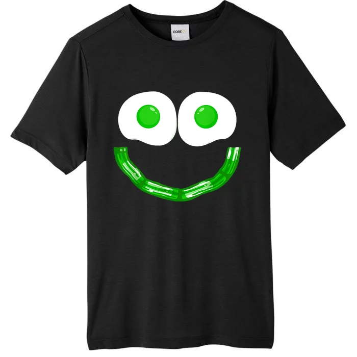 Green Eggs Smile Brunch Breakfast ChromaSoft Performance T-Shirt