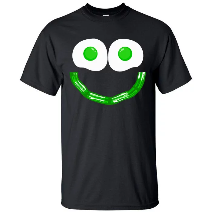 Green Eggs Smile Brunch Breakfast Tall T-Shirt