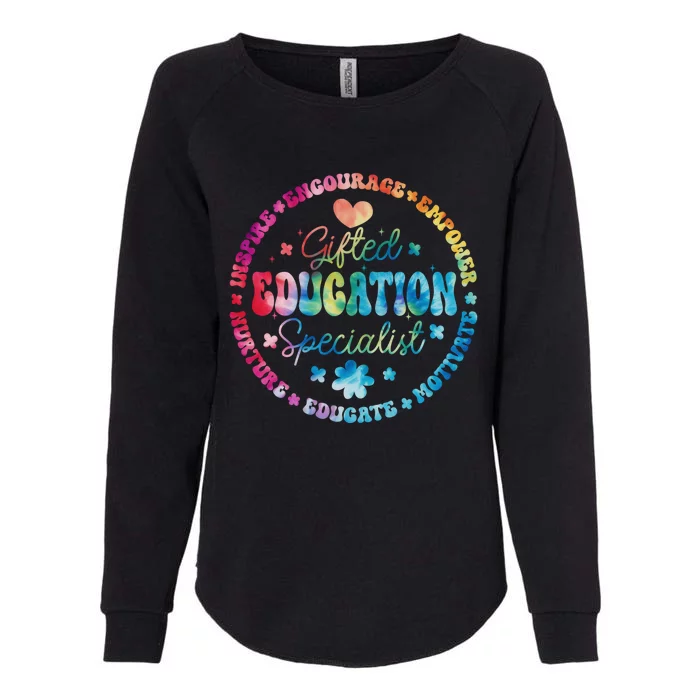 Gifted Education Specialist Appreciation Week Back To School Gift Womens California Wash Sweatshirt