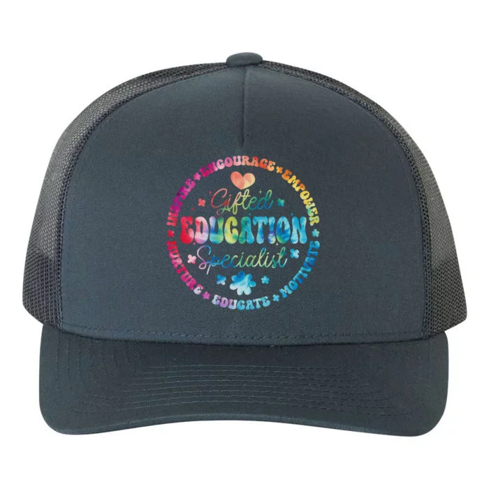 Gifted Education Specialist Appreciation Week Back To School Gift Yupoong Adult 5-Panel Trucker Hat