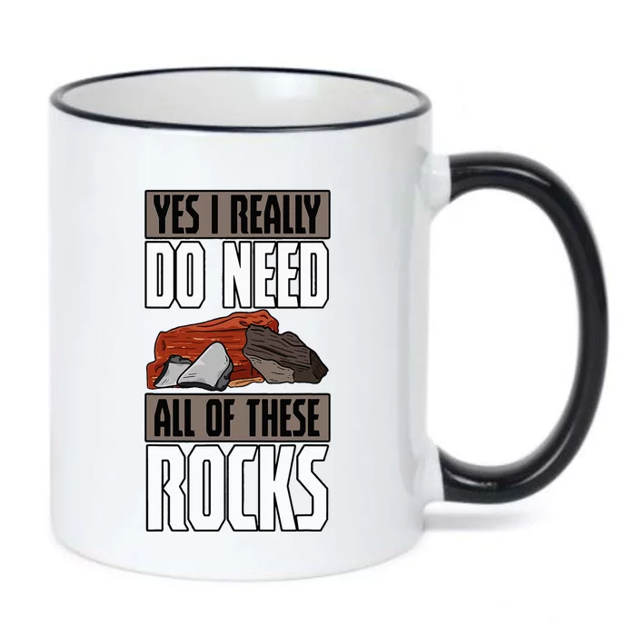 Geology Earth Scientists Geologists Mineral Collectors Rock Black Color Changing Mug