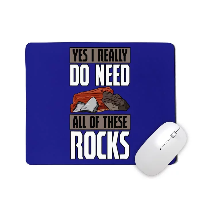 Geology Earth Scientists Geologists Mineral Collectors Rock Mousepad