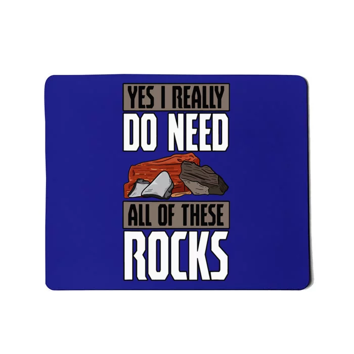 Geology Earth Scientists Geologists Mineral Collectors Rock Mousepad