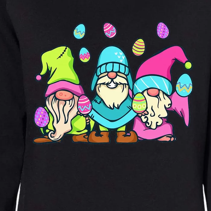 Gnome Easter Shirt Funny Easter Day With Gnomes Womens California Wash Sweatshirt