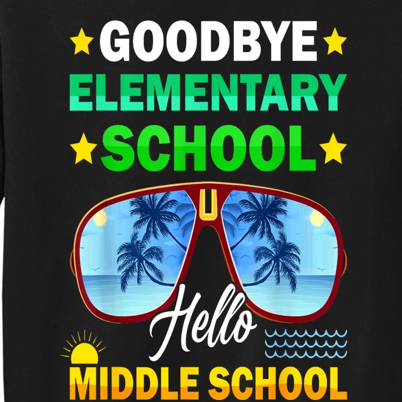 Goodbye Elementary School On My Way To Middle School Sweatshirt