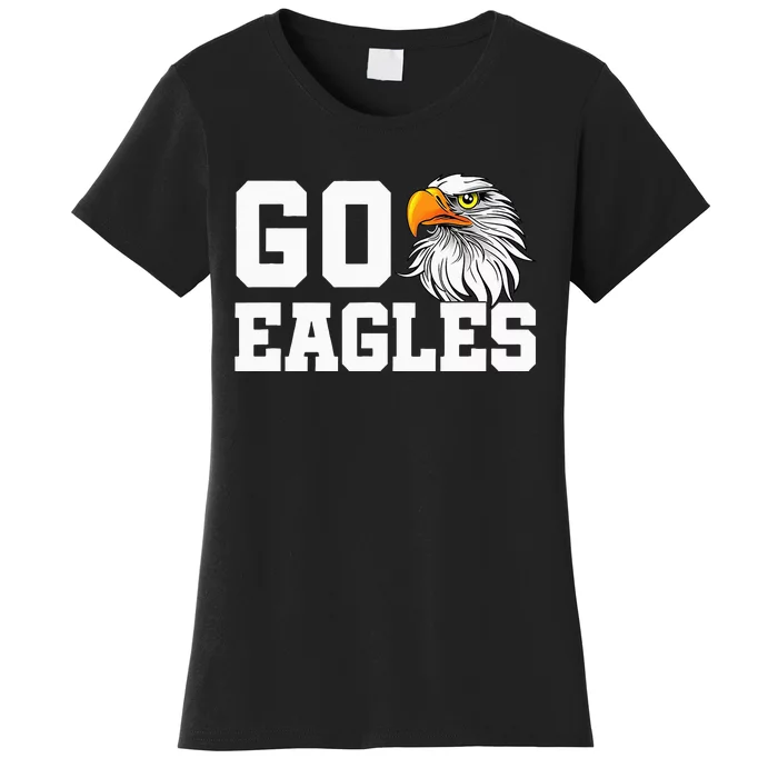 Go Eagles School Team Spirit Dress Up Day Eagle Mascot Women's T-Shirt