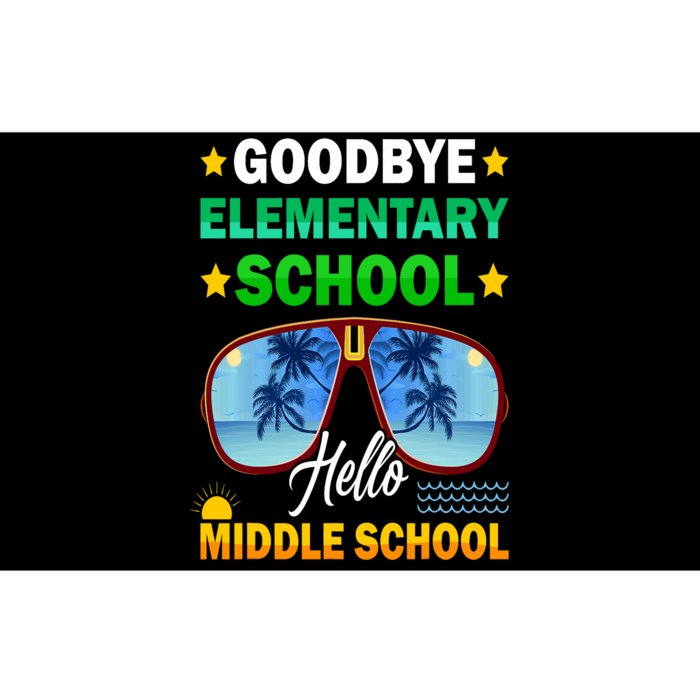 Goodbye Elementary School On My Way To Middle School Bumper Sticker