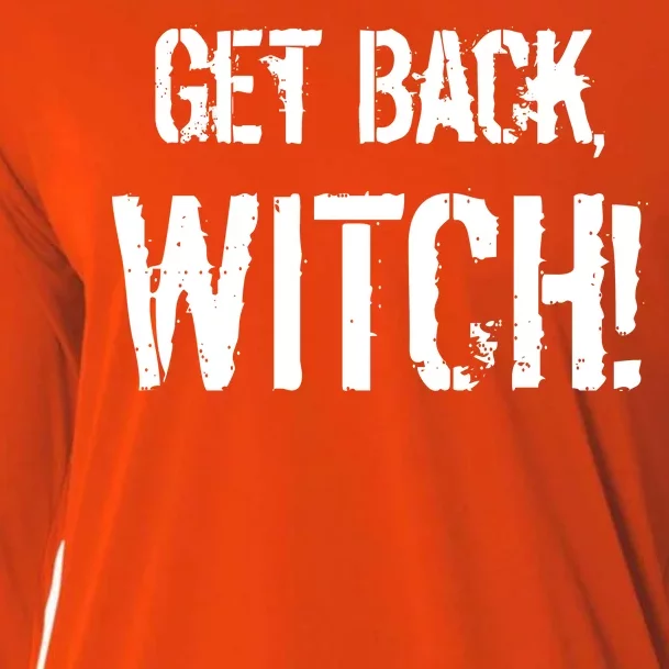 Get Back, Witch! Halloween Cooling Performance Long Sleeve Crew