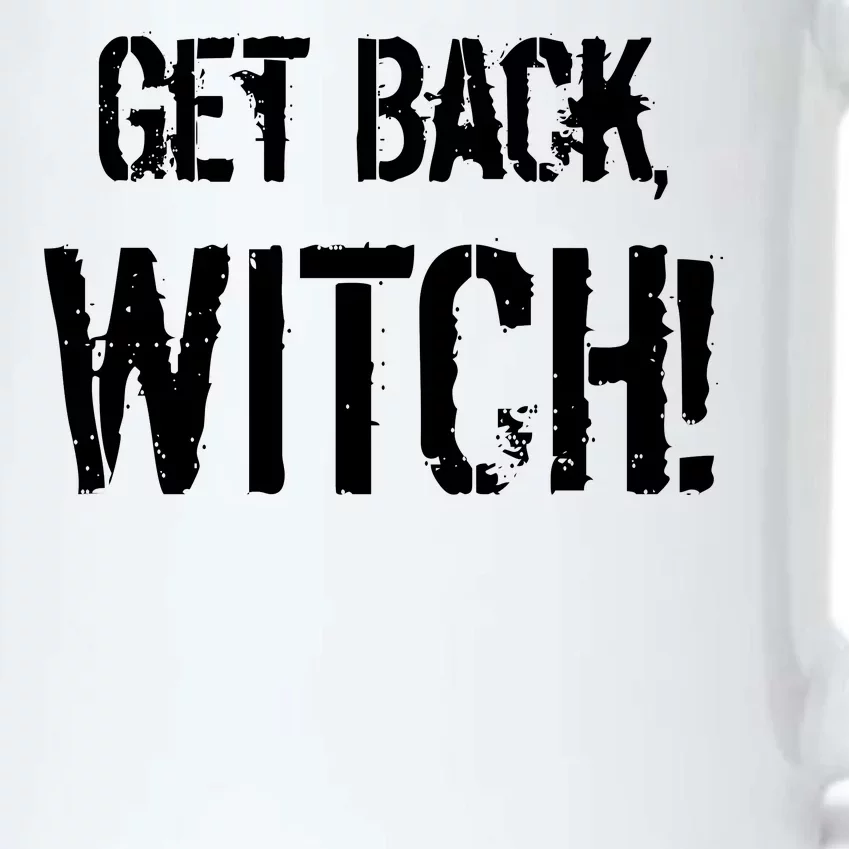 Get Back, Witch! Halloween Black Color Changing Mug