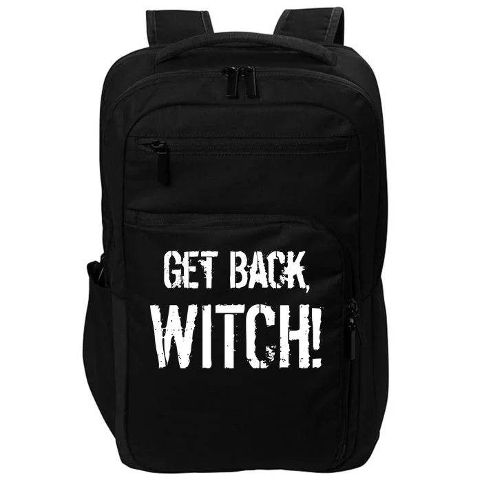 Get Back, Witch! Halloween Impact Tech Backpack