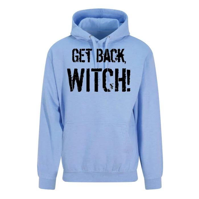 Get Back, Witch! Halloween Unisex Surf Hoodie