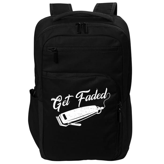 Get Faded Barber Razor Impact Tech Backpack