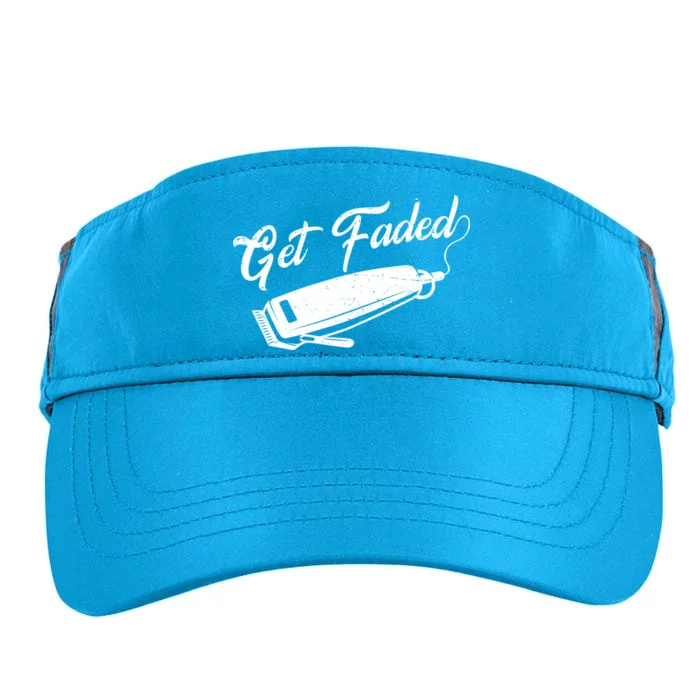 Get Faded Barber Razor Adult Drive Performance Visor