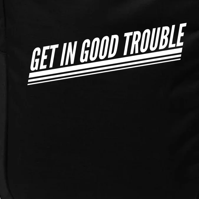 Get In Good Trouble Rep John Lewis Quote Impact Tech Backpack