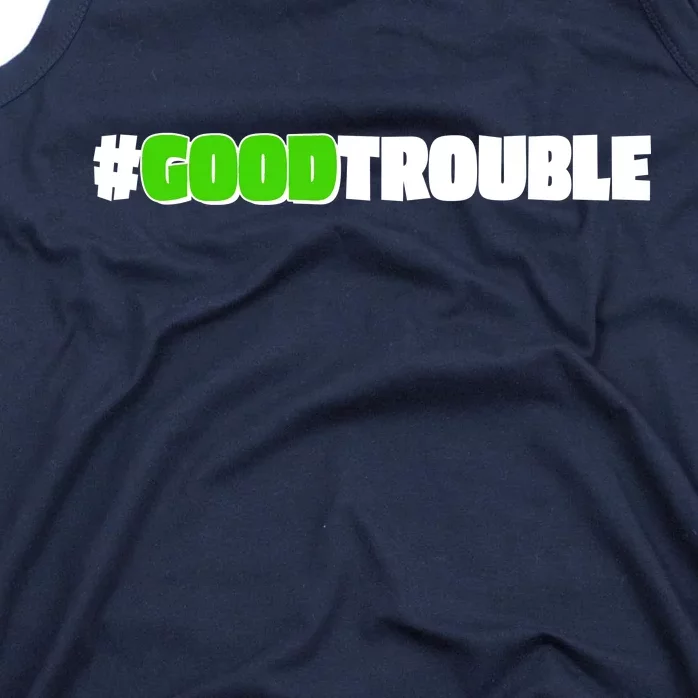 Get In #GoodTrouble John Lewis Tribute Tank Top