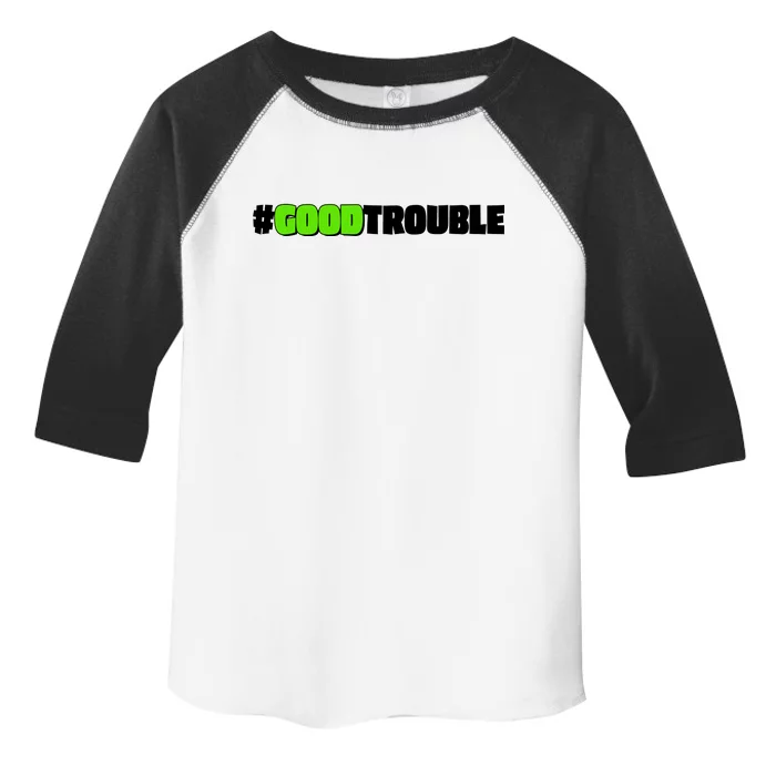 Get In #GoodTrouble John Lewis Tribute Toddler Fine Jersey T-Shirt