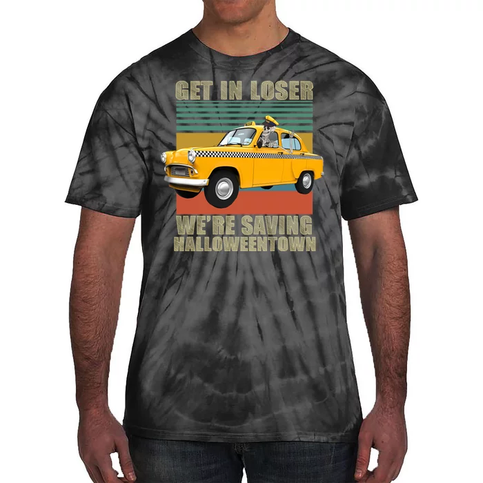 Get In Losers We're Saving Halloween Town Tie-Dye T-Shirt