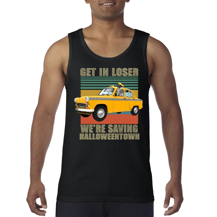 Get In Losers We're Saving Halloween Town Tank Top