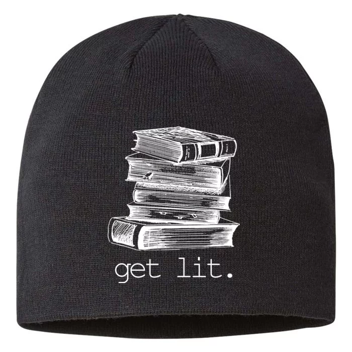 Get Lit Read Books 8 1/2in Sustainable Knit Beanie