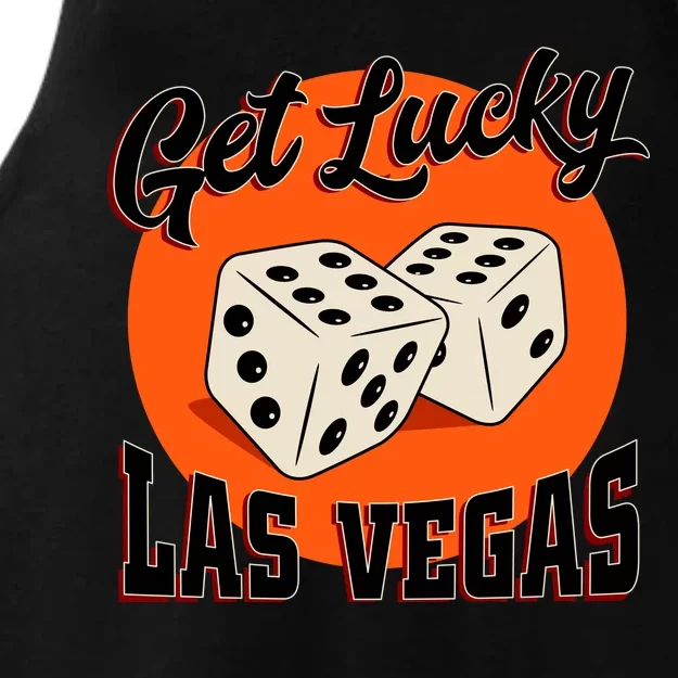 Get Lucky Las Vegas Ladies Tri-Blend Wicking Tank