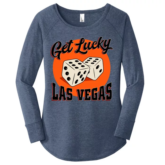 Get Lucky Las Vegas Women's Perfect Tri Tunic Long Sleeve Shirt