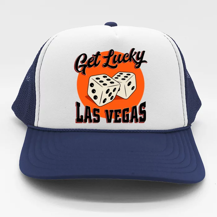 Get Lucky Las Vegas Trucker Hat