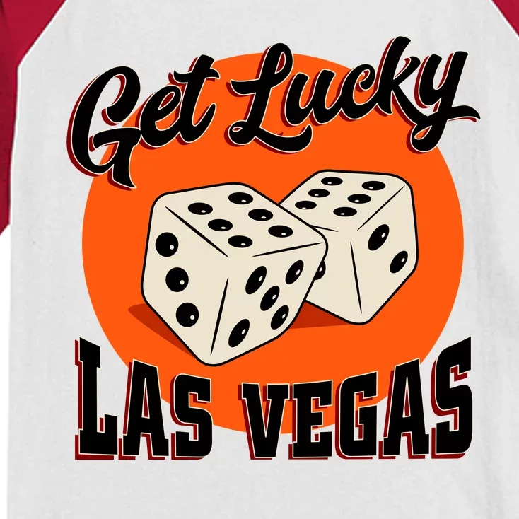 Get Lucky Las Vegas Kids Colorblock Raglan Jersey