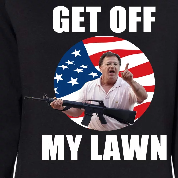 Get Off My Lawn Ken And Karen Womens California Wash Sweatshirt