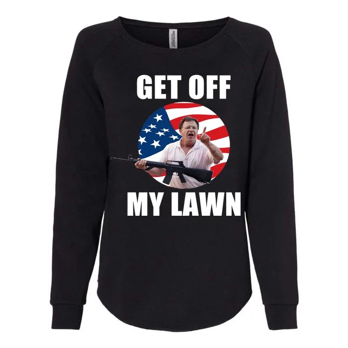 Get Off My Lawn Ken And Karen Womens California Wash Sweatshirt