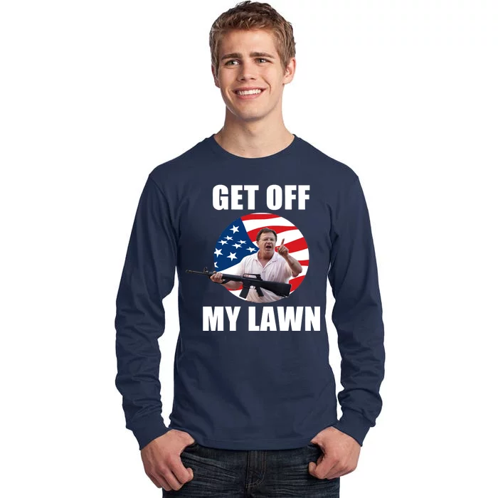 Get Off My Lawn Ken And Karen Tall Long Sleeve T-Shirt