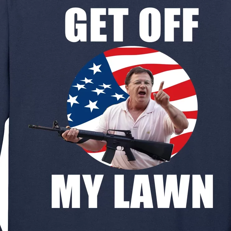 Get Off My Lawn Ken And Karen Tall Long Sleeve T-Shirt