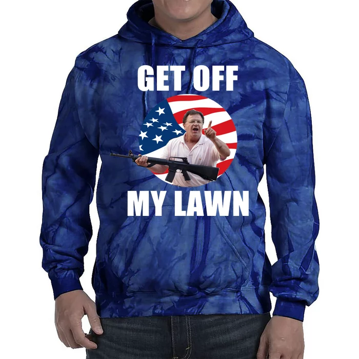 Get Off My Lawn Ken And Karen Tie Dye Hoodie