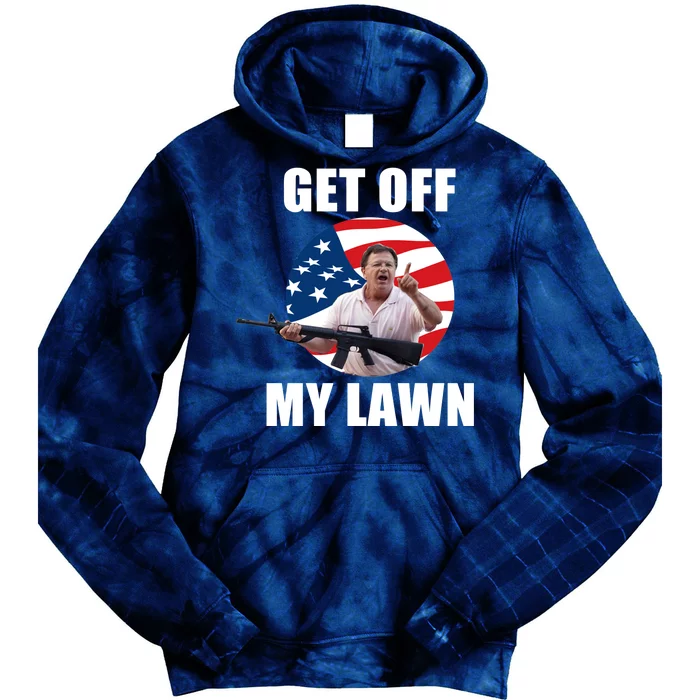 Get Off My Lawn Ken And Karen Tie Dye Hoodie