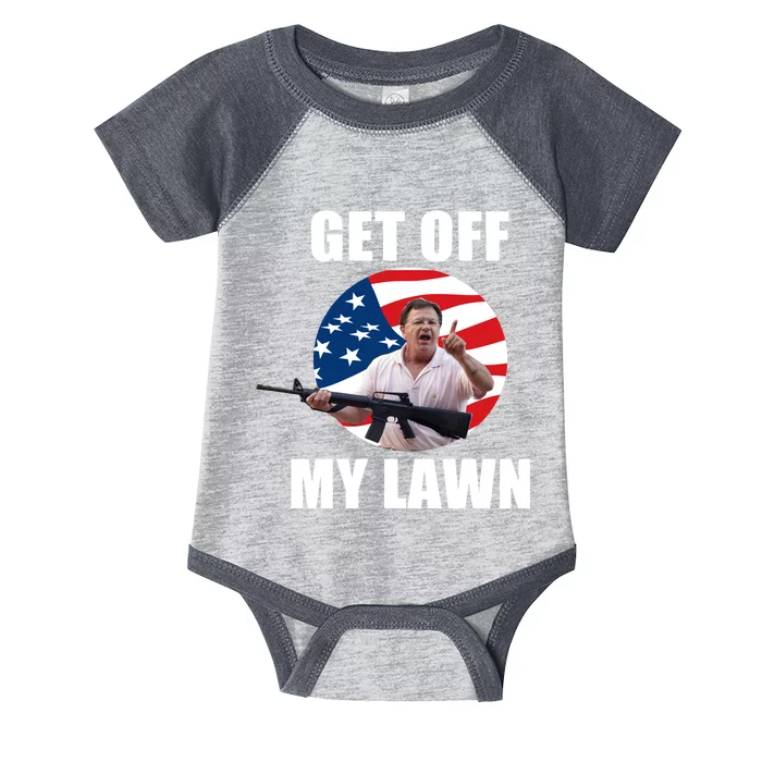 Get Off My Lawn Ken And Karen Infant Baby Jersey Bodysuit