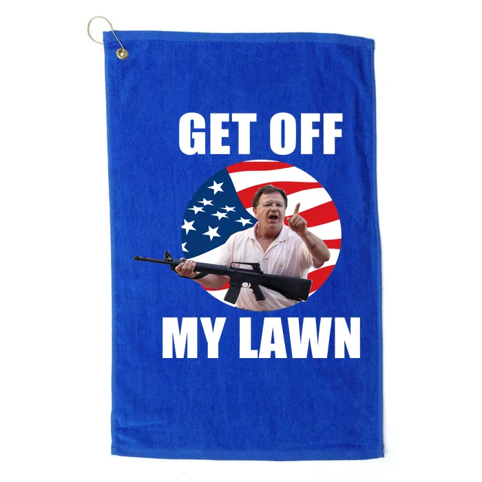 Get Off My Lawn Ken And Karen Platinum Collection Golf Towel