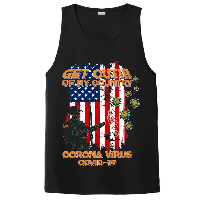 Get Out Of My Country Virus Pandemic Performance Tank