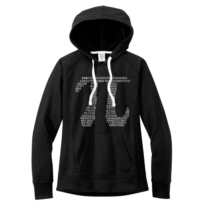 Get Pi Math Geek Women's Fleece Hoodie