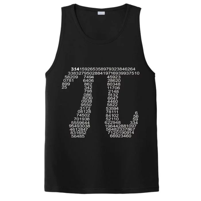 Get Pi Math Geek Performance Tank